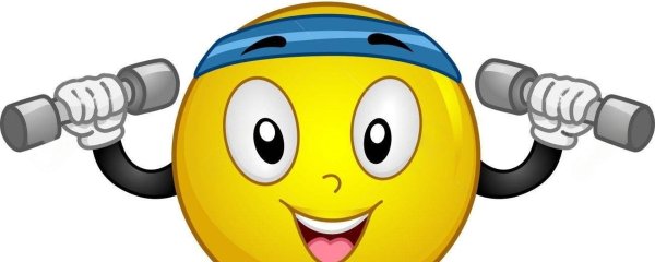 Смайлик здоровый образ жизни