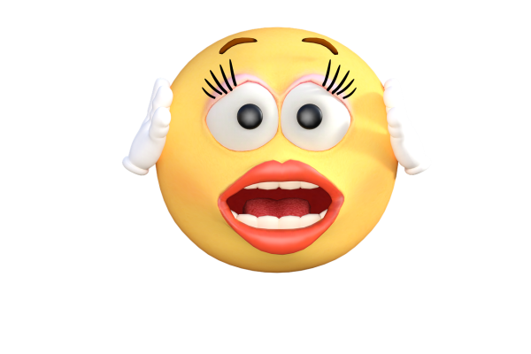 Смайлик в шоке
