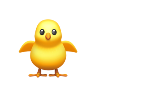 Смайлик цыпленок