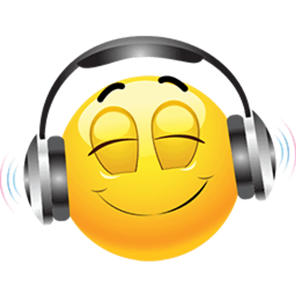 Смайл в наушниках