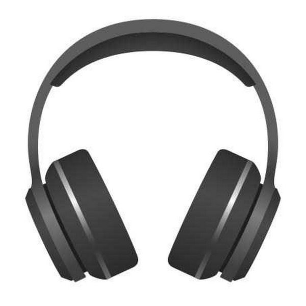 Наушники на прозрачном фоне