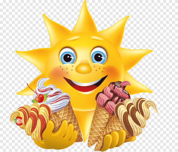 Смайлик мороженое