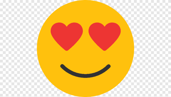 Смайлик с влюбленными глазами