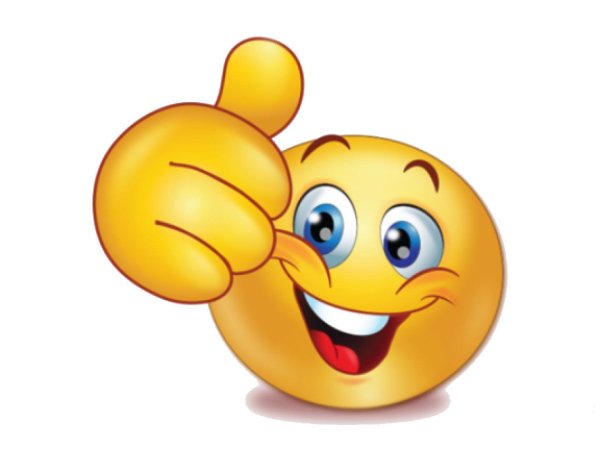 Смайлики на прозрачном фоне