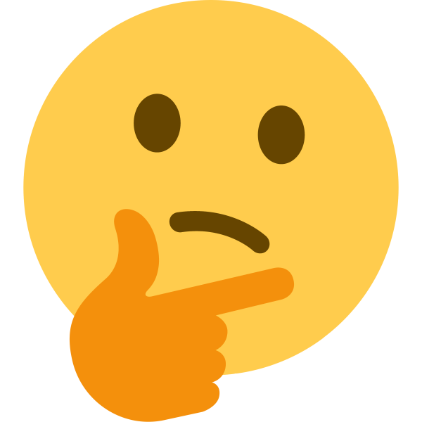 Задумчивый смайлик картинки