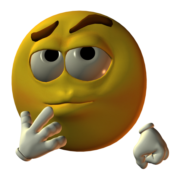 Задумчимчивый смайлик