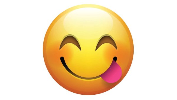 Смайлик на белом фоне