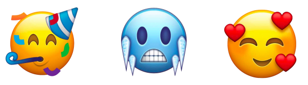 Смайлы из ВК без фона