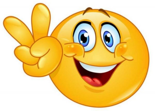Хромированный радостный смайлик