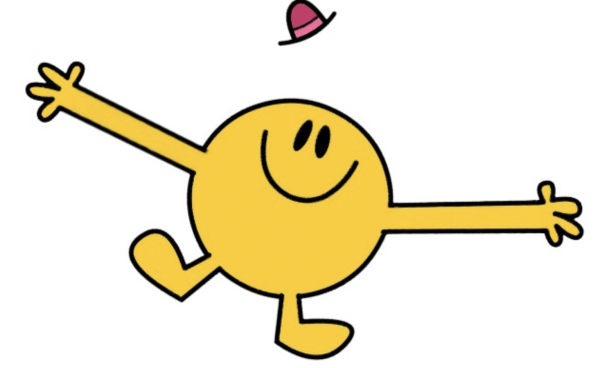 Смайлик с распростертыми объятиями