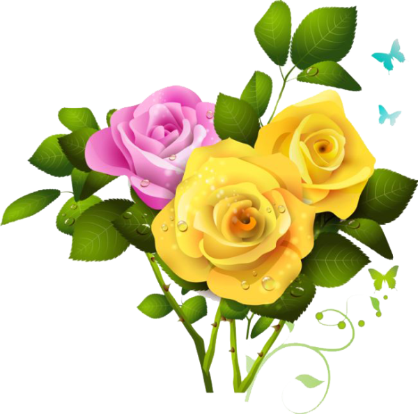 Стикеры красивые цветы