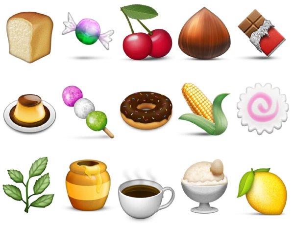 Смайлики еда и напитки