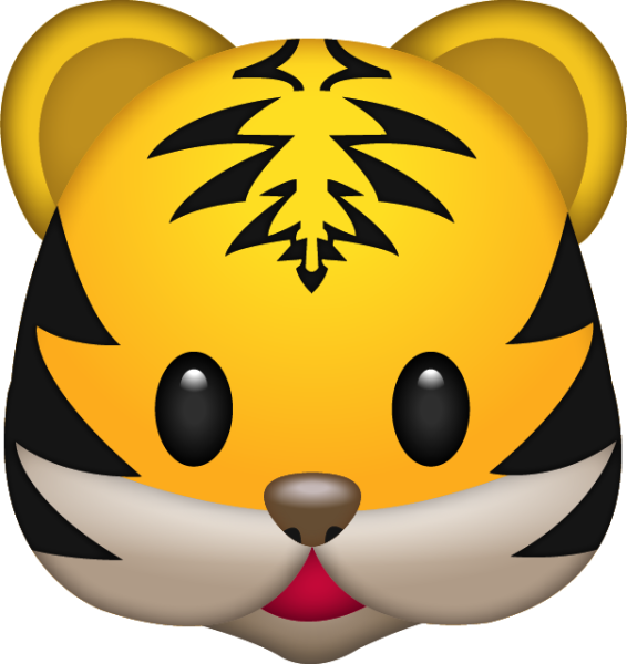 ЭМОДЖИ тигрица