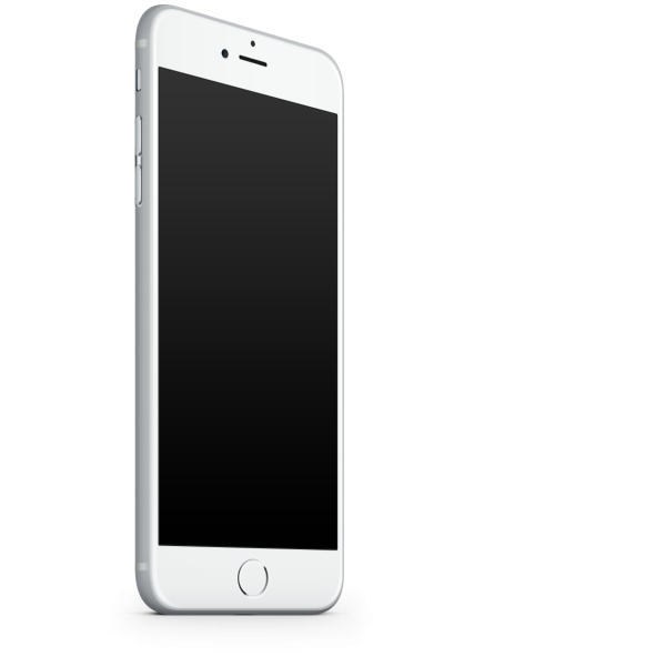 Айфон 13 сбоку в белом фоне