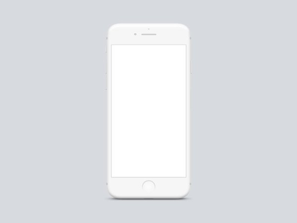 Mockup iphone 12 White
