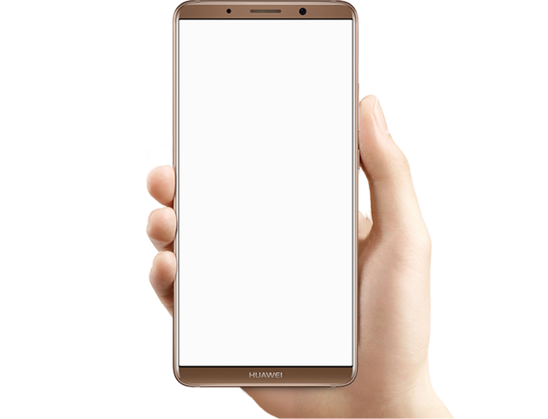 Рука держит смартфон