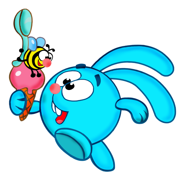 Герои смешариков Крош