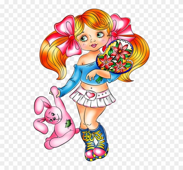 Девочка клипарт