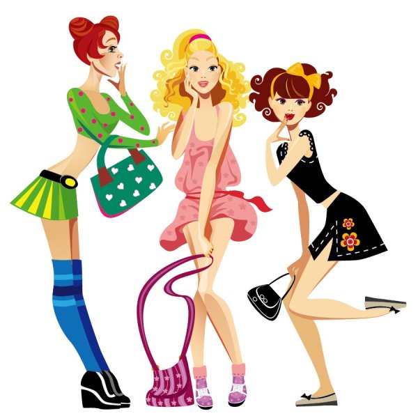 Мультяшные девочки