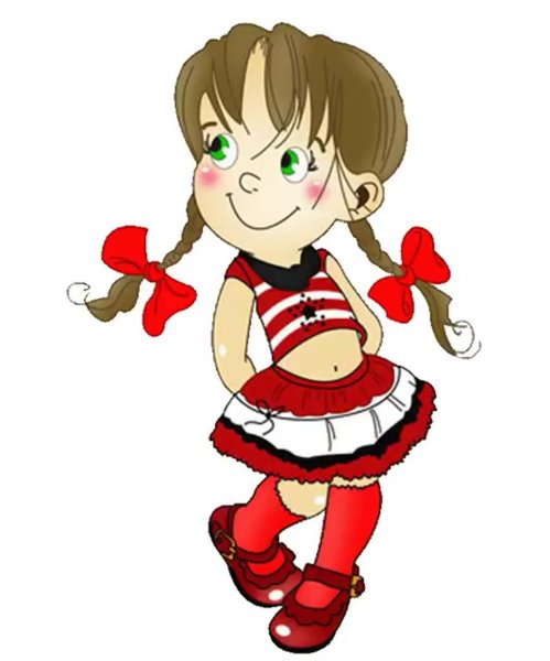 Мультипликационные девочки