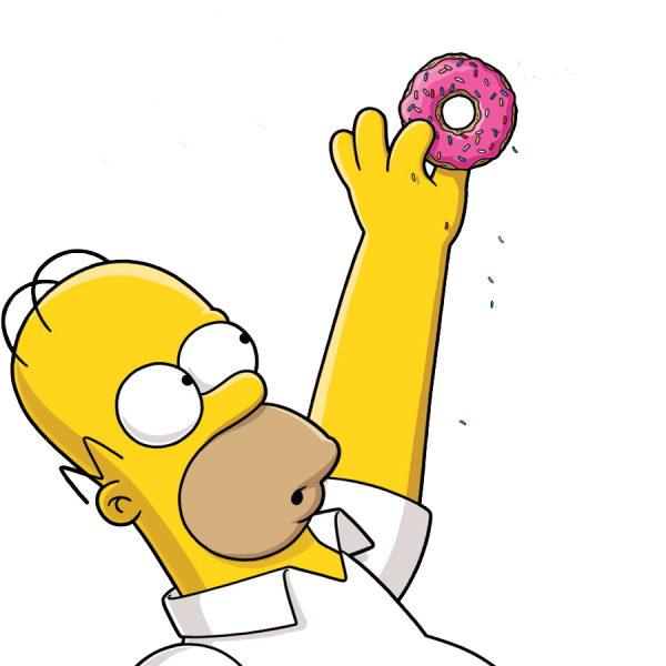 Стикеры гомер симпсон