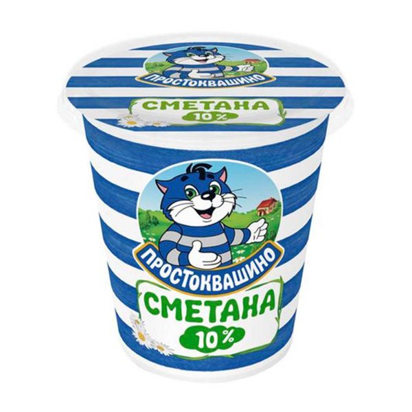 Сметана Простоквашино 20% 300г