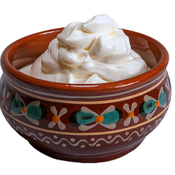 Горшок со сметаной