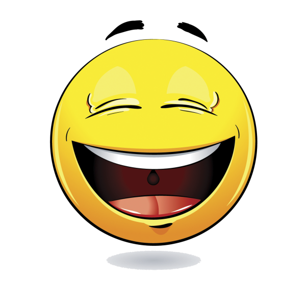 Смайлик смех