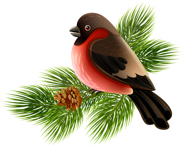 Снегирь для детей