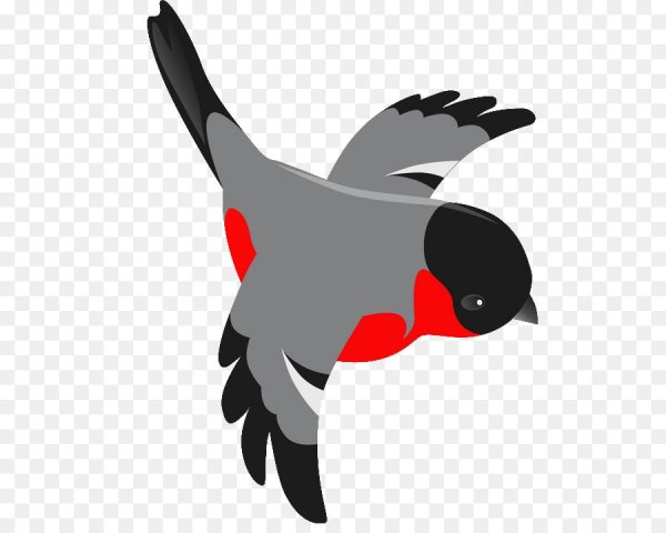 Снегири мультяшные