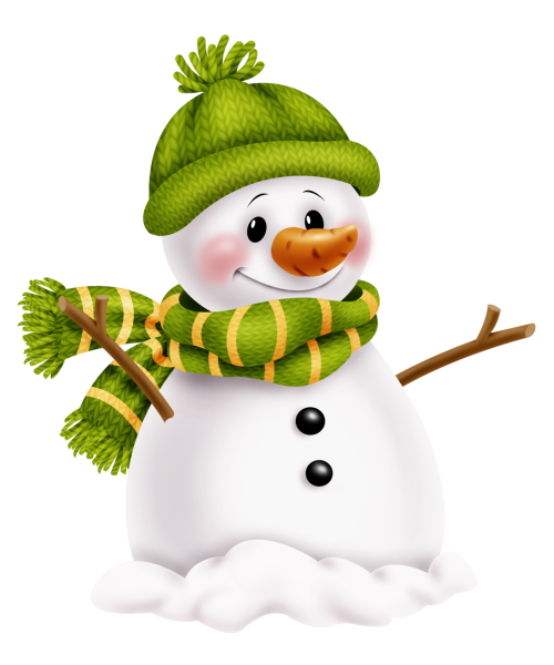 Веселые снеговички