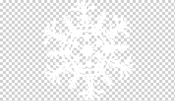 Снежинки без фона