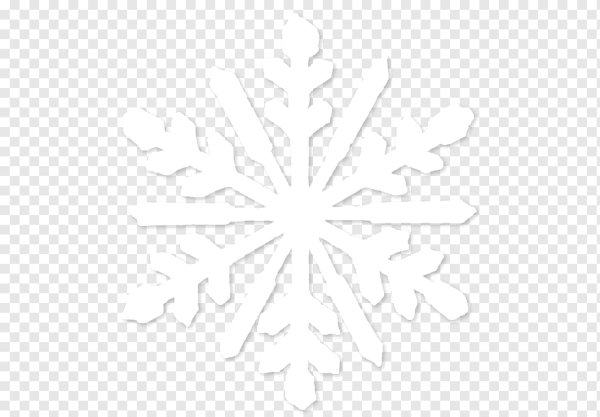 Снежинки на белом фоне