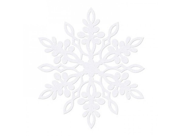 Белые снежинки