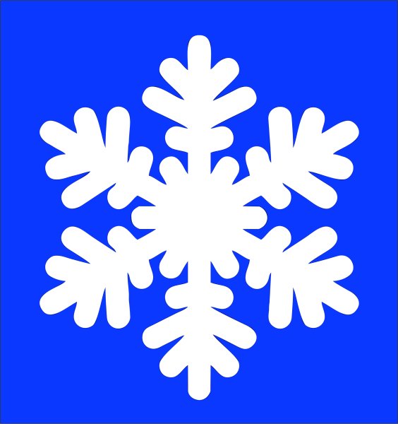 Наклейка - снежинки