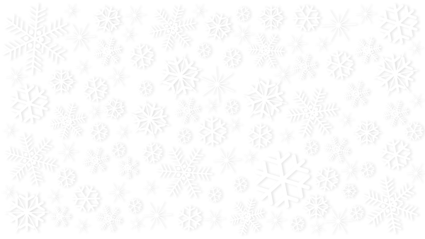 Белые снежинки на прозрачном фоне