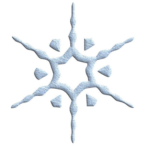 Снежинки PNG на прозрачном фоне