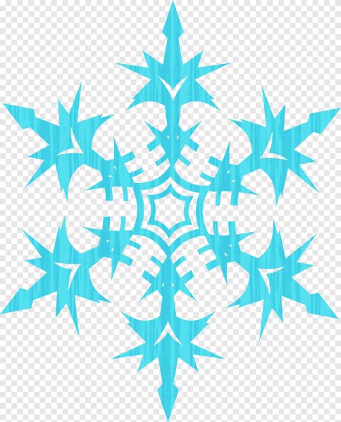 Снежинки аниме