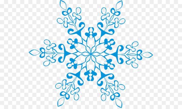 Снежинки на прозрачном фоне