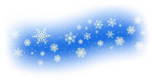 Фон снежинки на прозрачном фоне