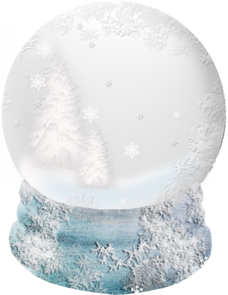 Снежный шар прозрачный