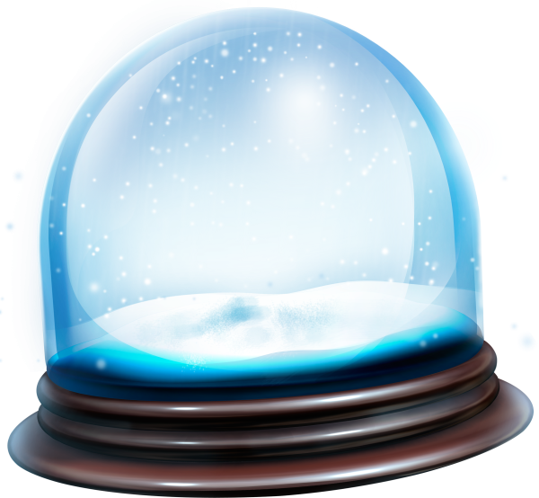 Снежный шар прозрачный