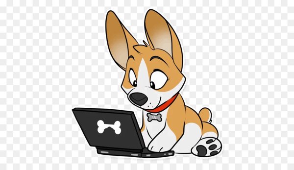 Корги Стикеры Telegram