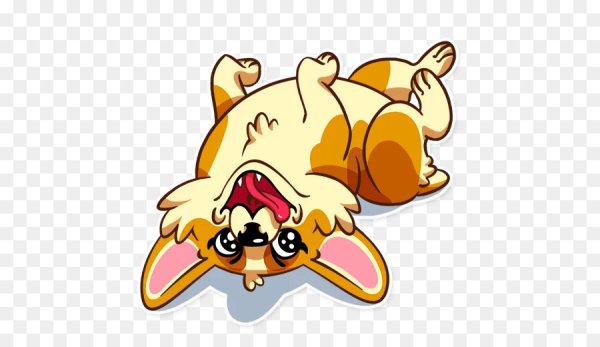 Стикеры с мультяшными собаками