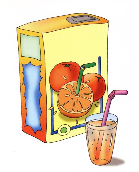 Сок мультяшный