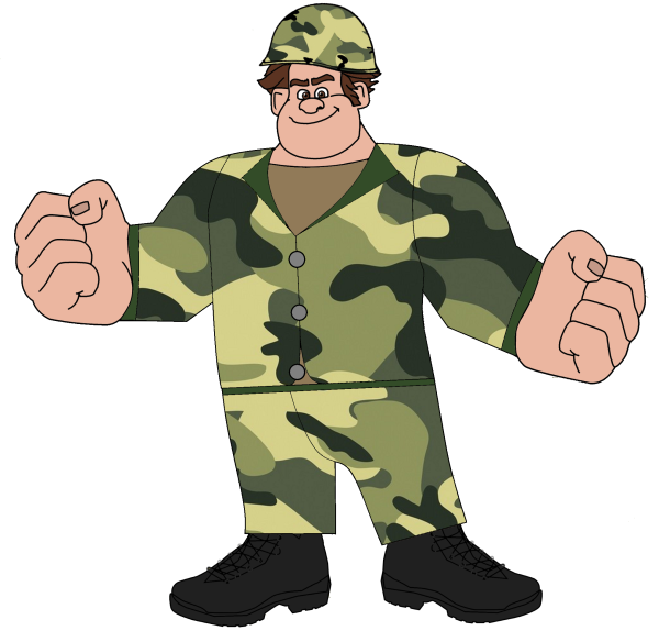 Мультяшные военные