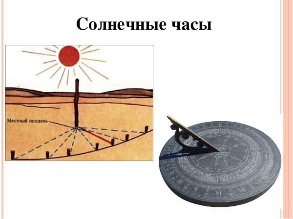 Древние солнечные часы гномон