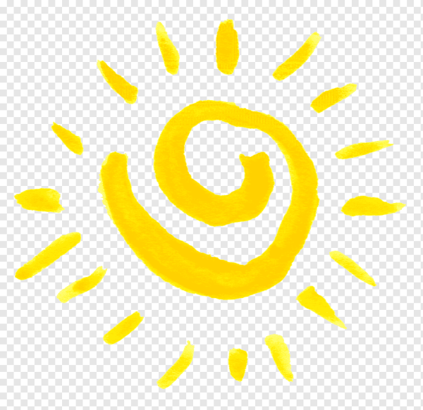 Солнце нарисованное