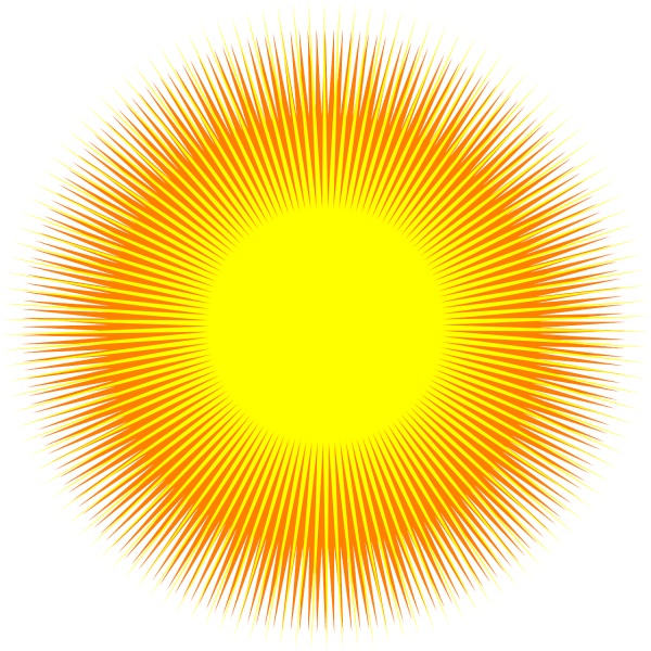 Лучи солнца