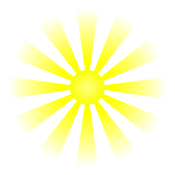 Лучи солнца